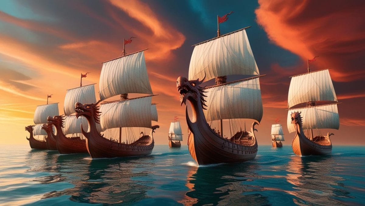 Zamanın Ötesindeki Viking Gemileri